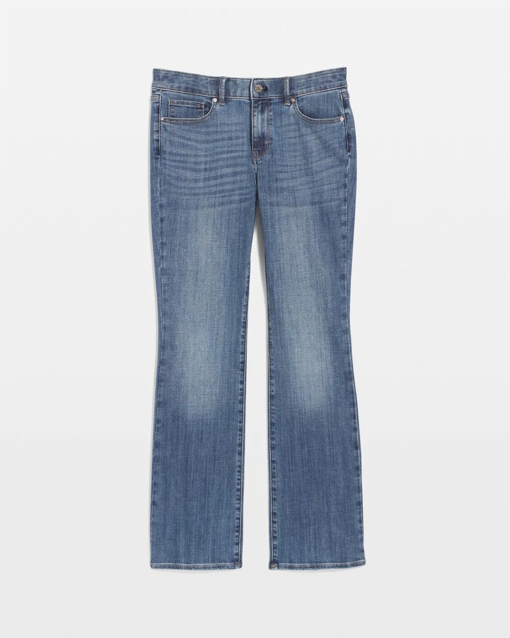 Mid-Rise Bootcut Jean