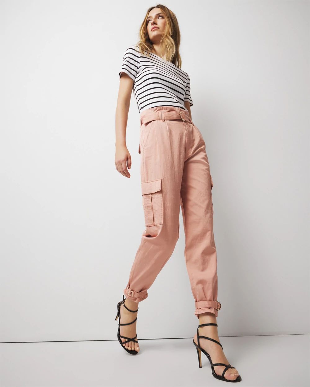 Extra High-Rise Pret Cargo Tapered Ankle Pant