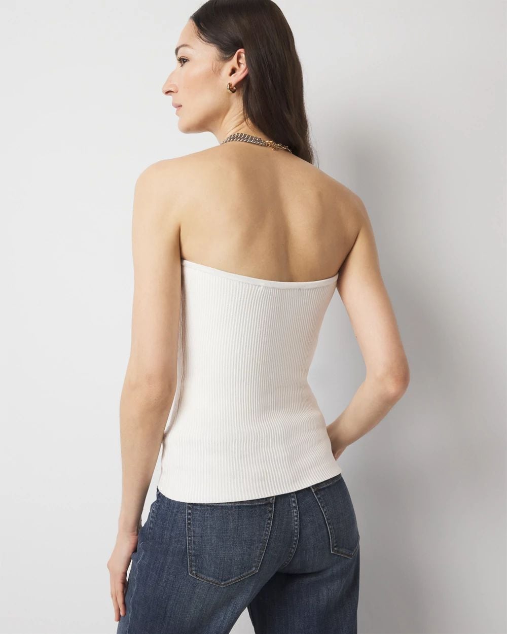 WHBM FORME™ Sculpt Stretch Sweater Tube Top