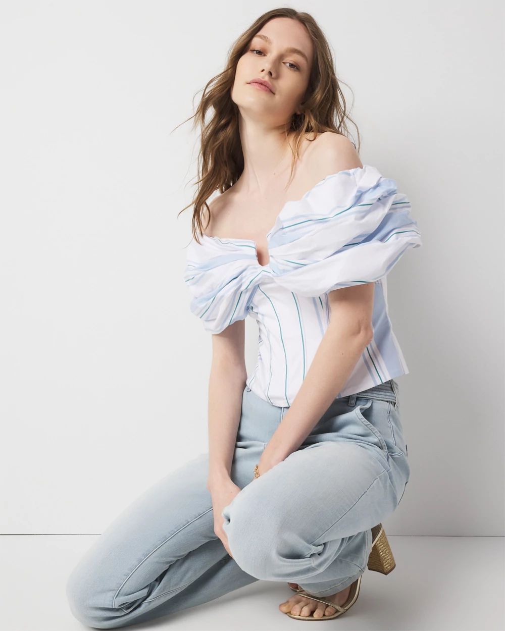 Drama Sleeve Bustier