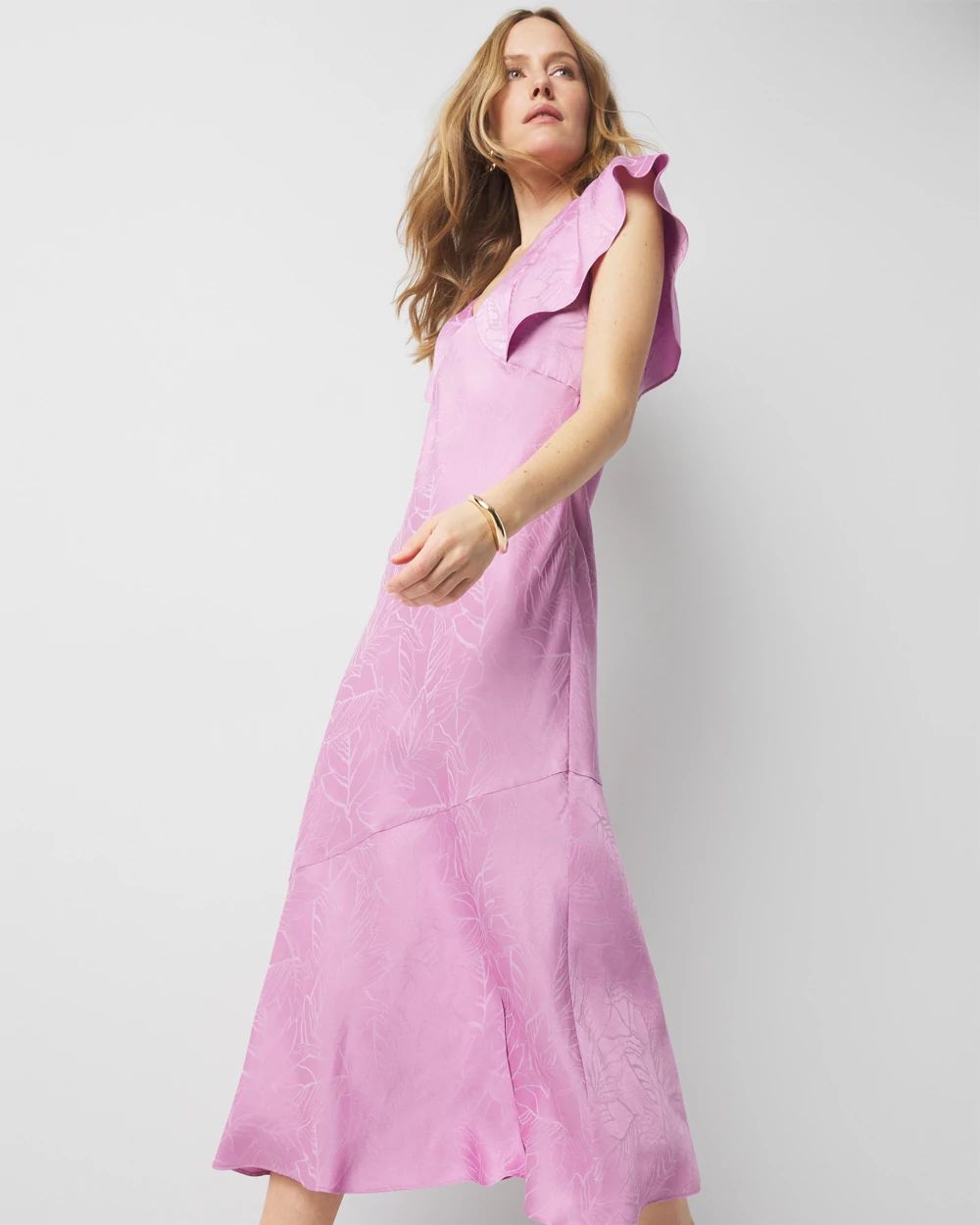 Bias Cut Satin Slip Dress