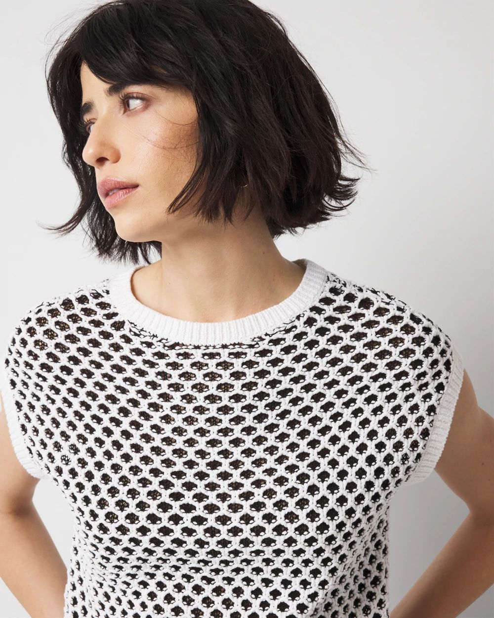 Novelty Textured Pullover Sweater