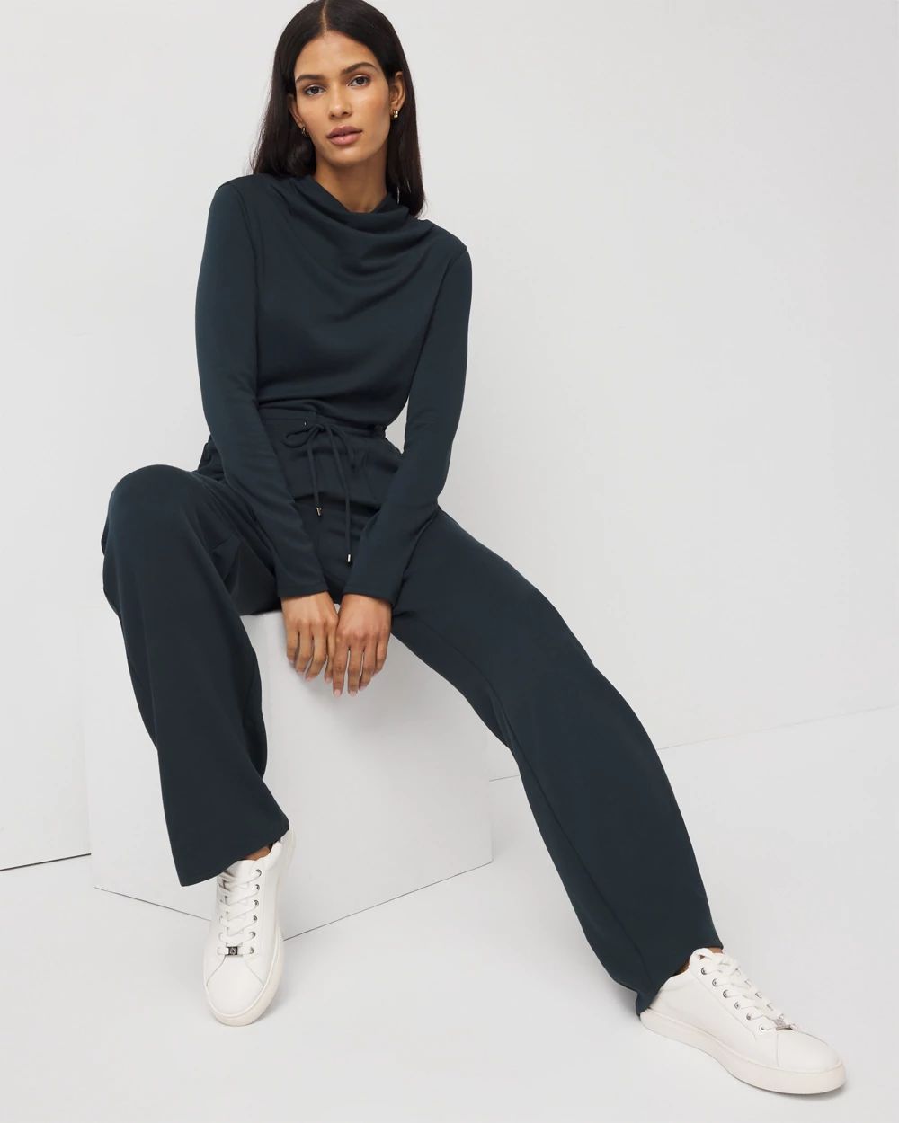 Mockneck Jumpsuit
