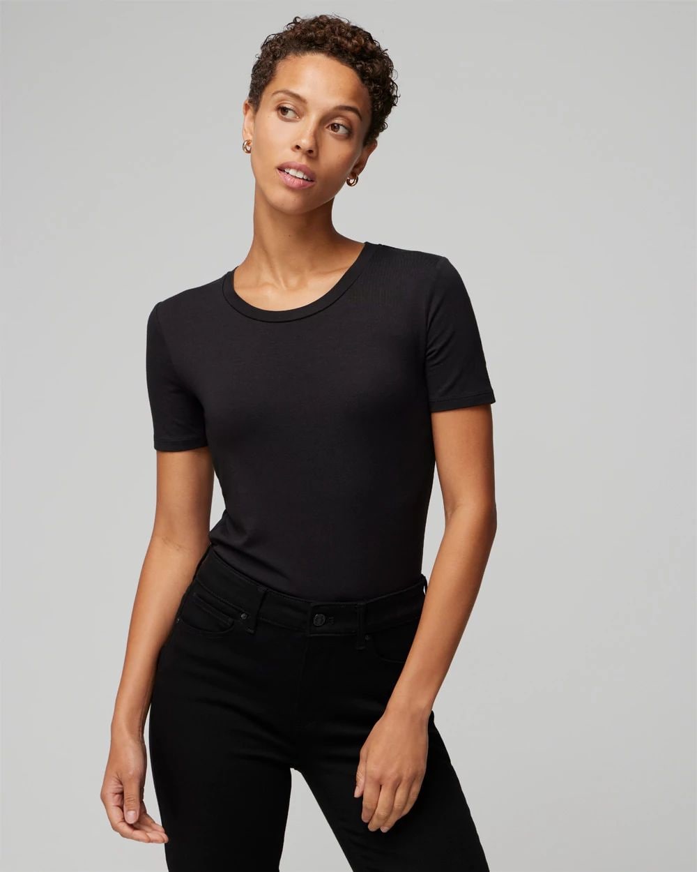 Short-Sleeve Crewneck Tee