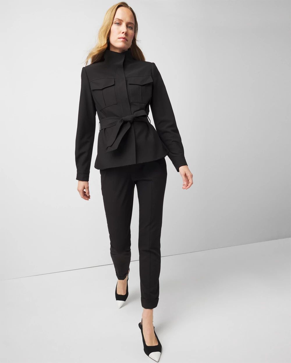 Belted Safari Jacket