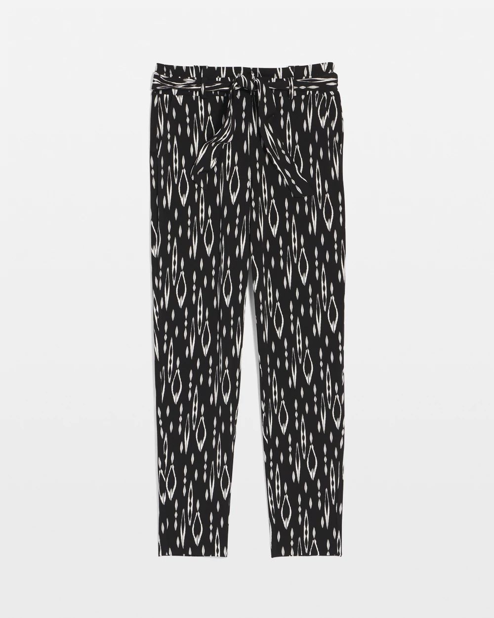 Petite High-Rise Tapered Ankle Pants