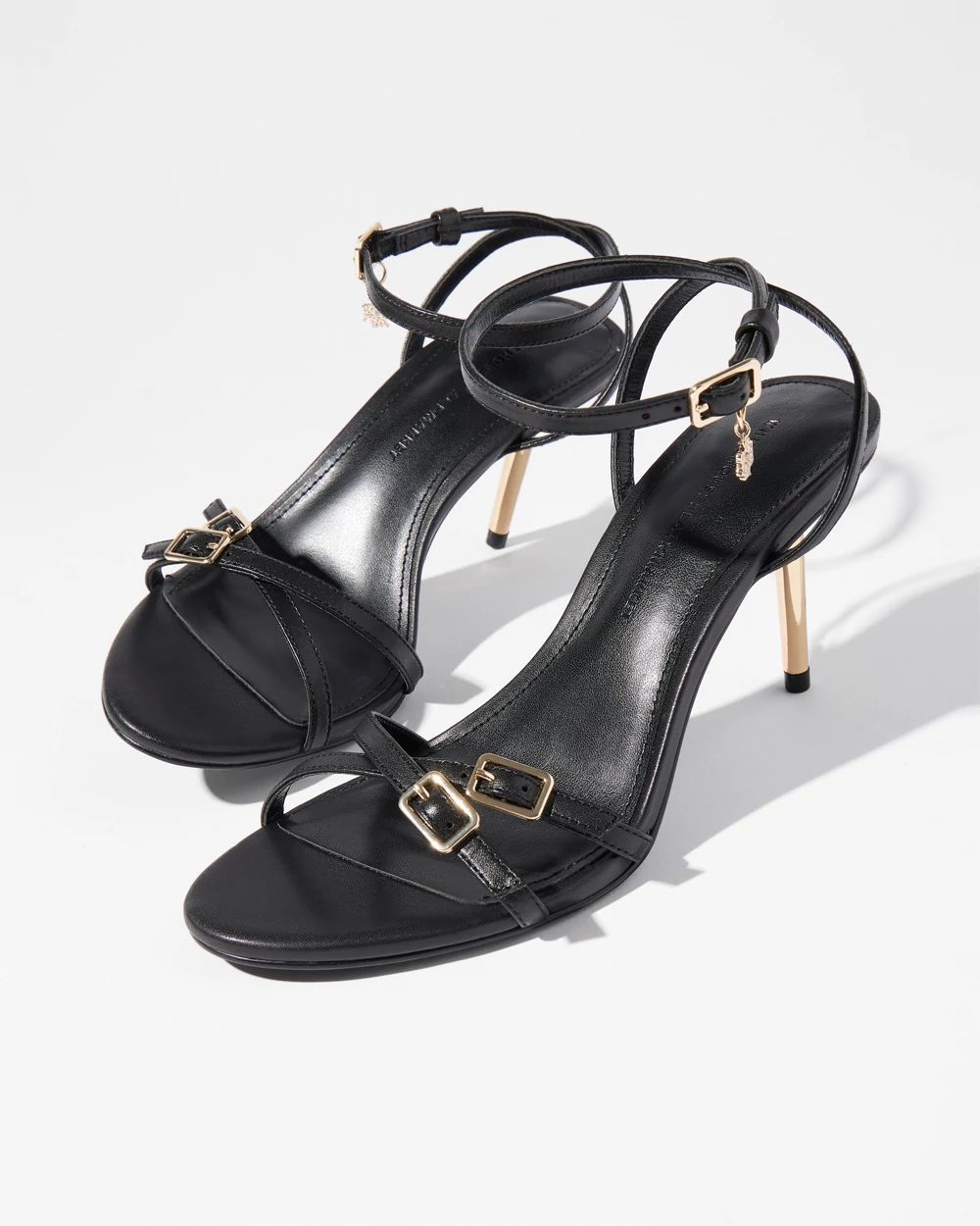 Strappy Buckle Heel