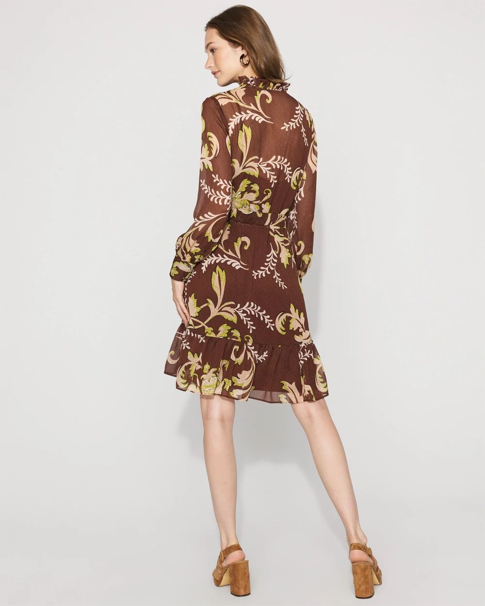 Floral Blouson Dress