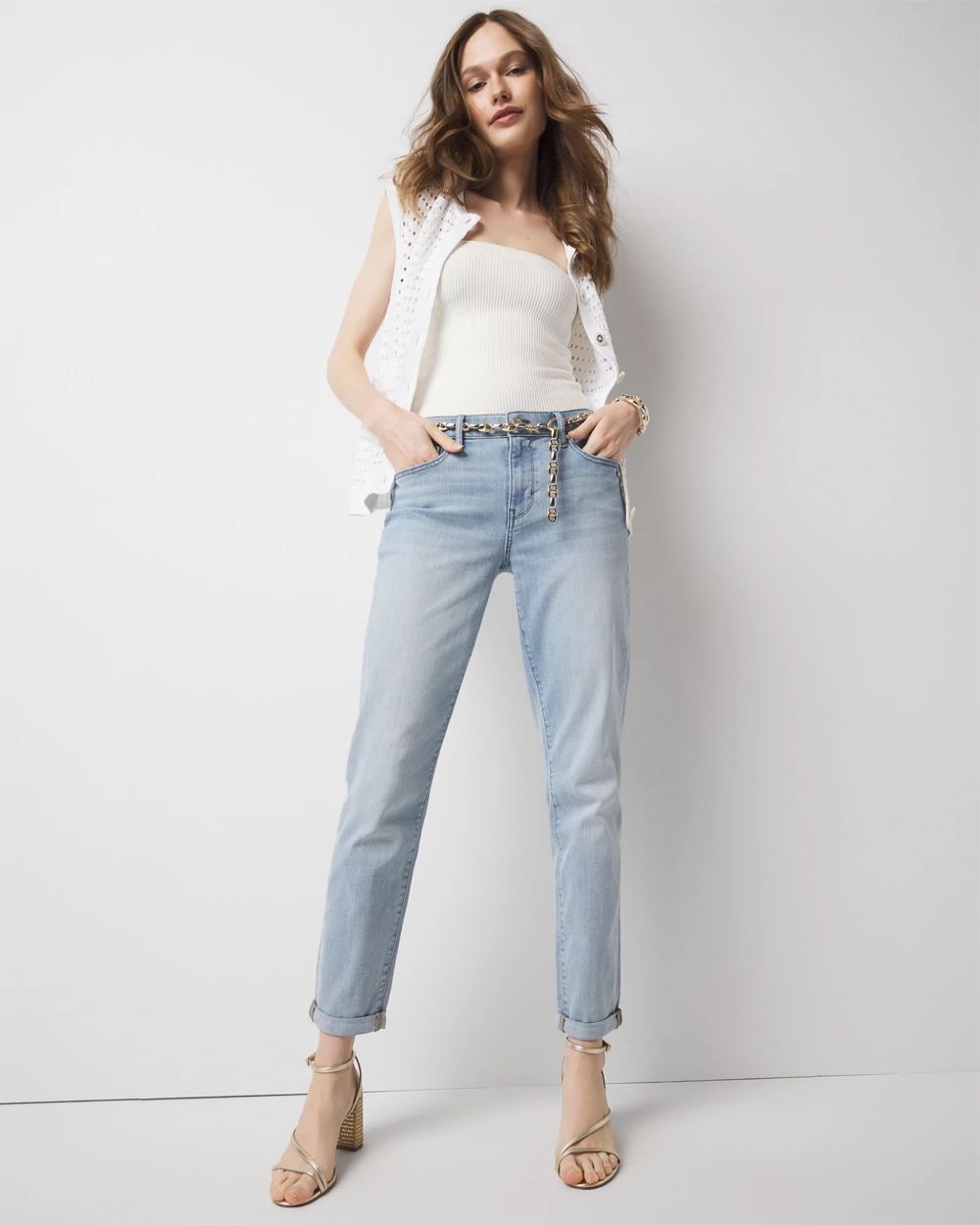 Mid-Rise Girlfriend Jean