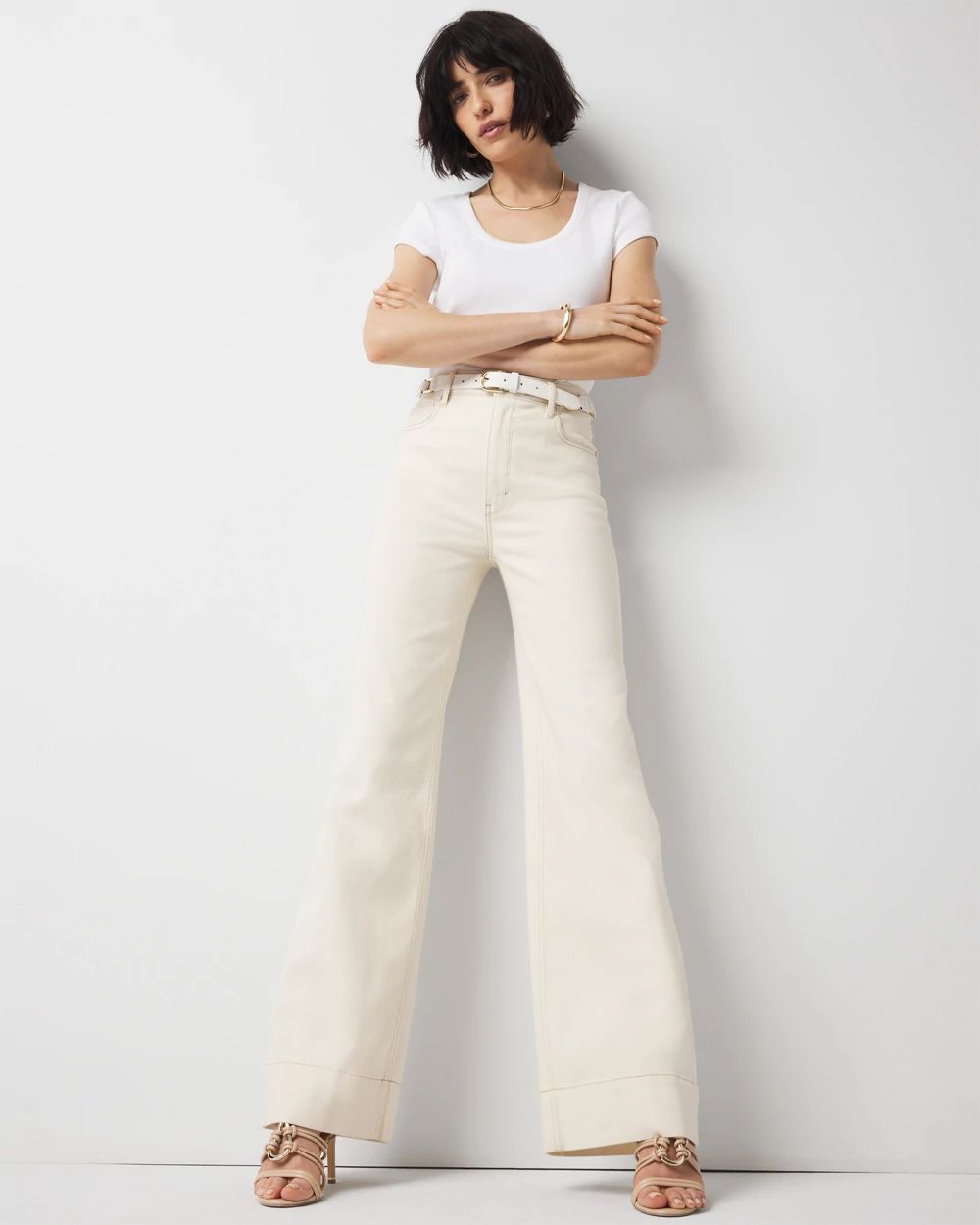Extra High-Rise Wide Leg Trouser Jean