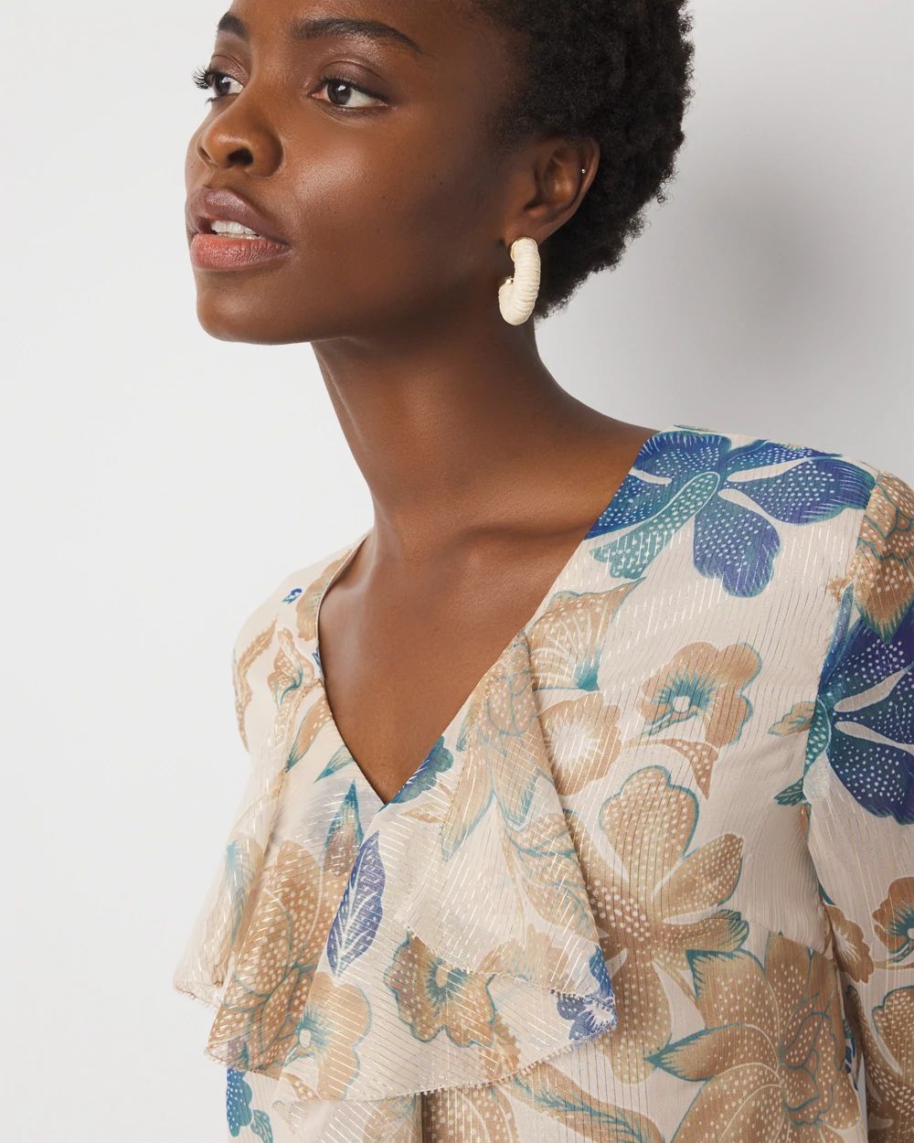 Romantic Ruffle Blouse