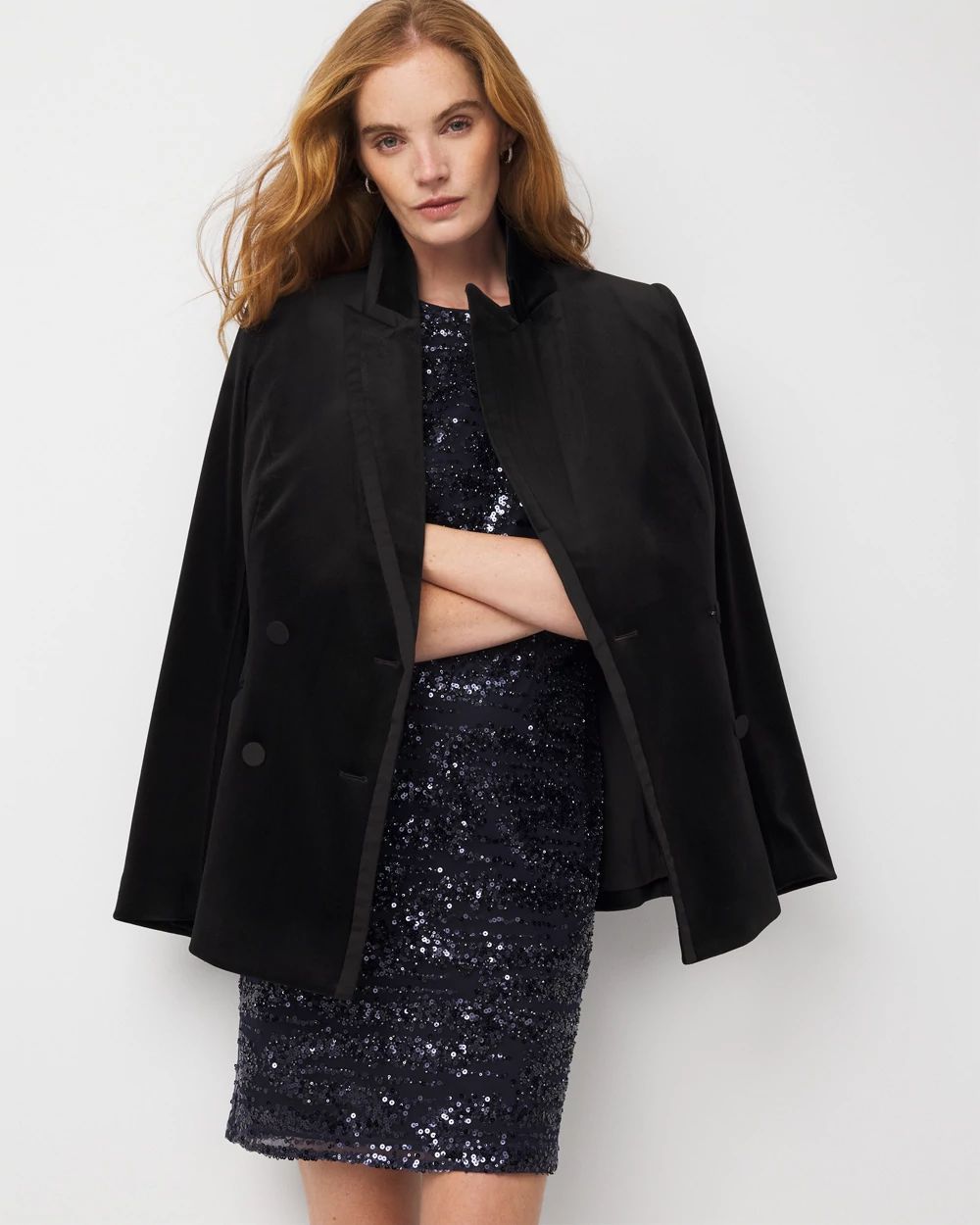 Sequin Sleeveless Mini Dress