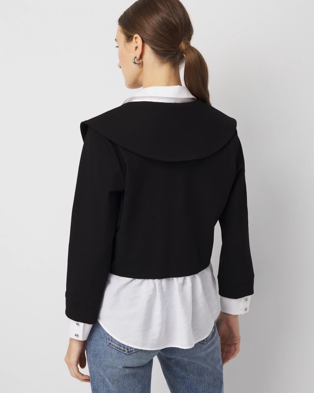 Ponte Jacket + Shirt