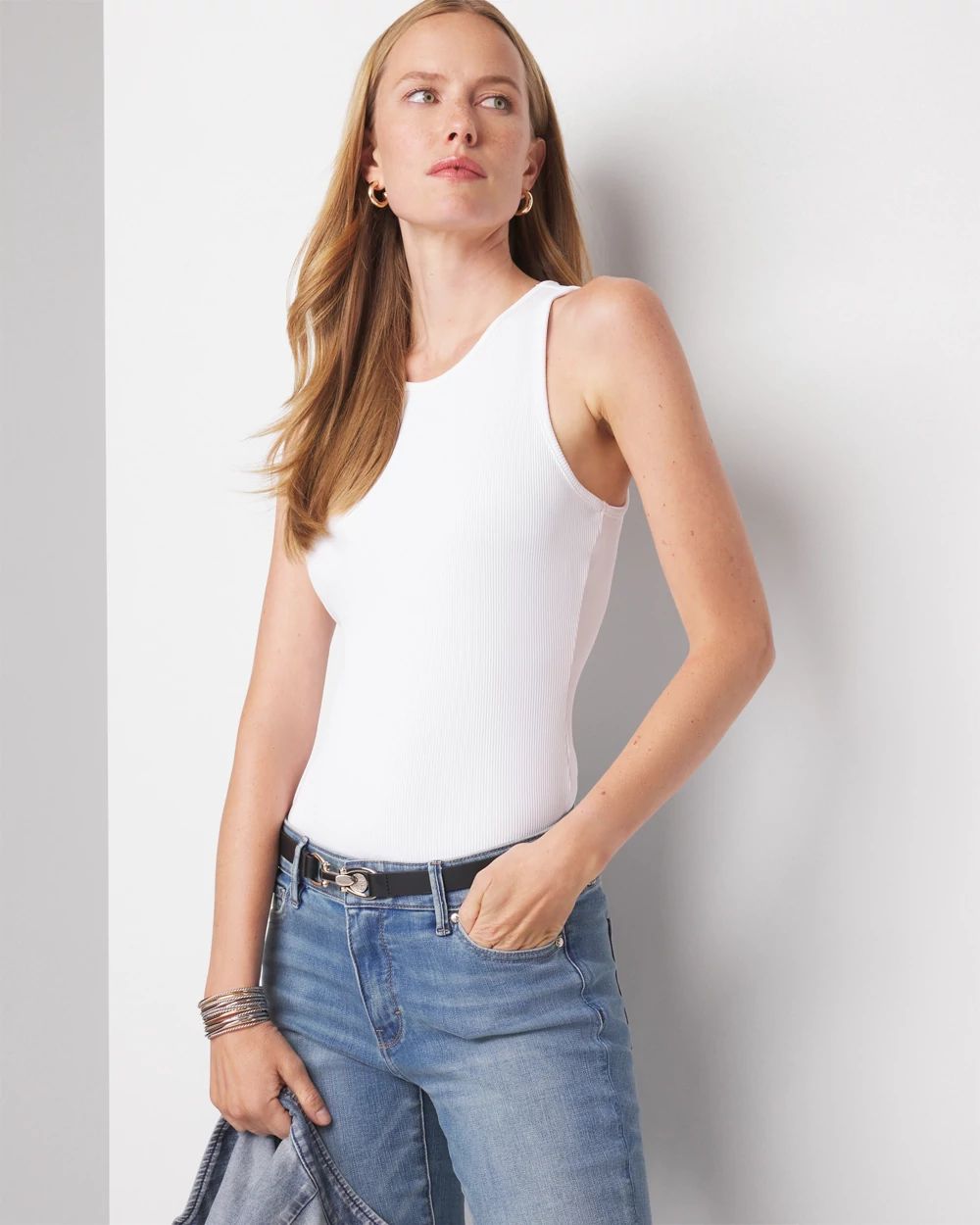 WHBM® FORME Rib Tank