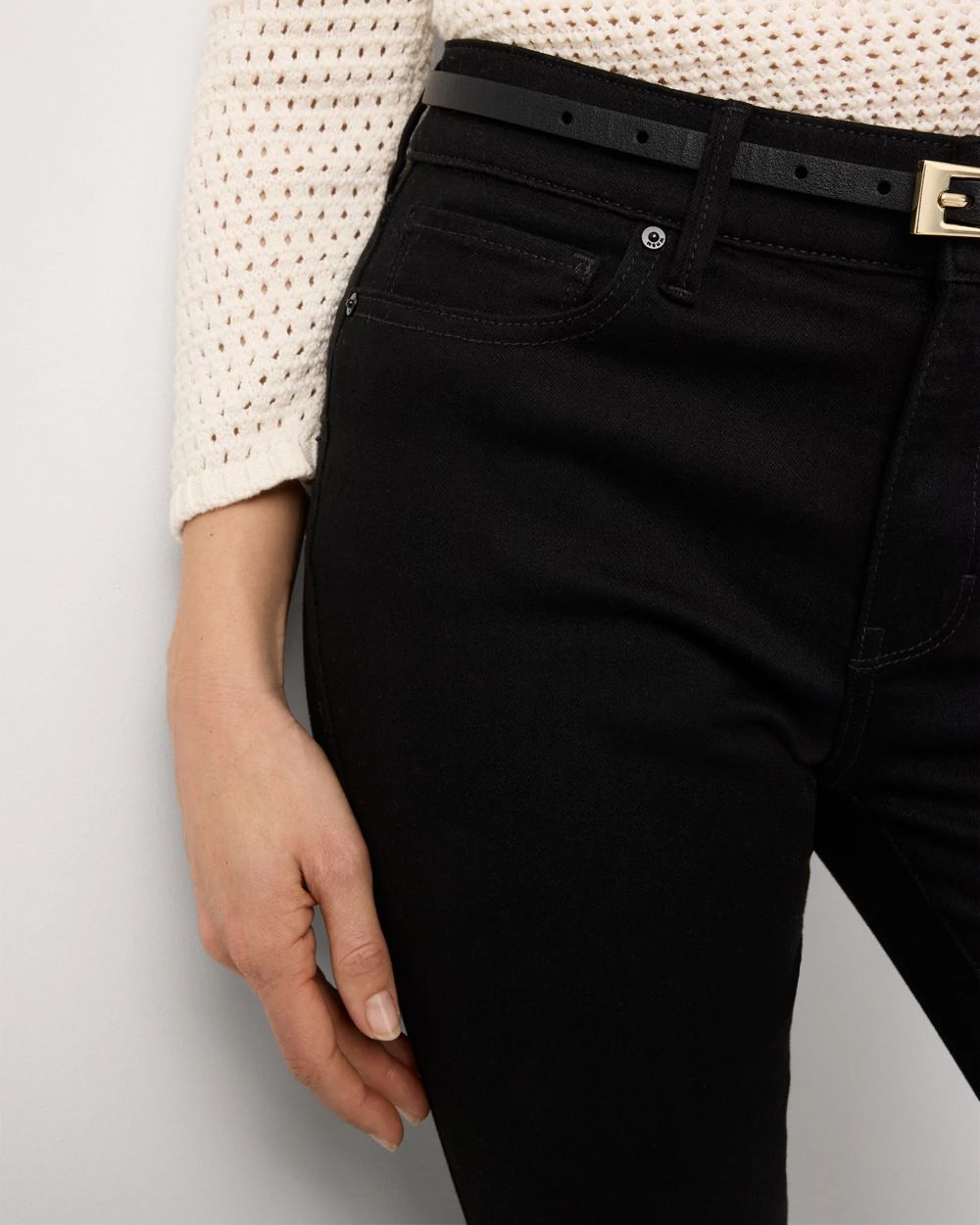 Mid-Rise Bootcut Jeans