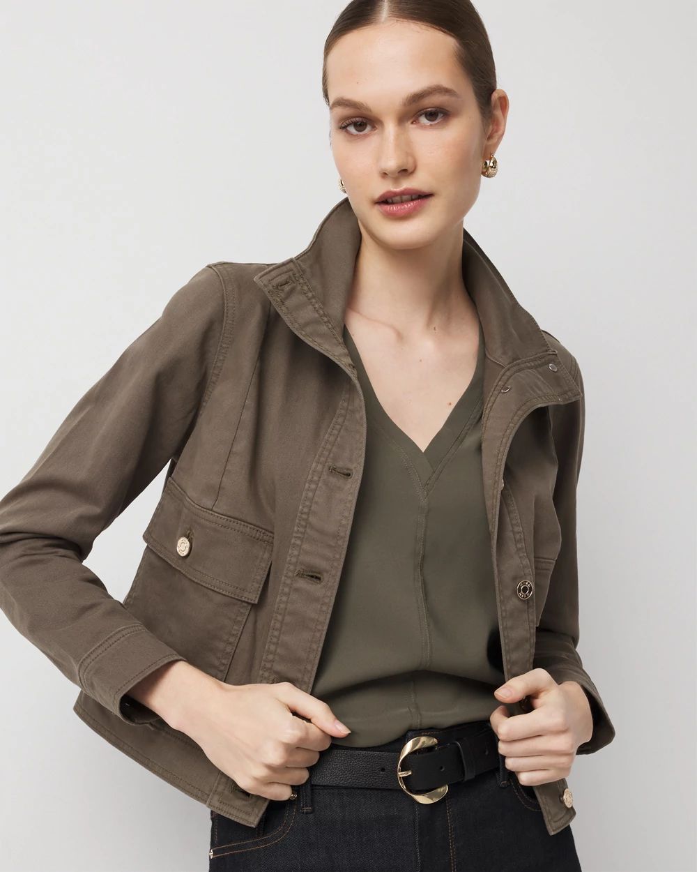 Petite Pret Utility Jacket
