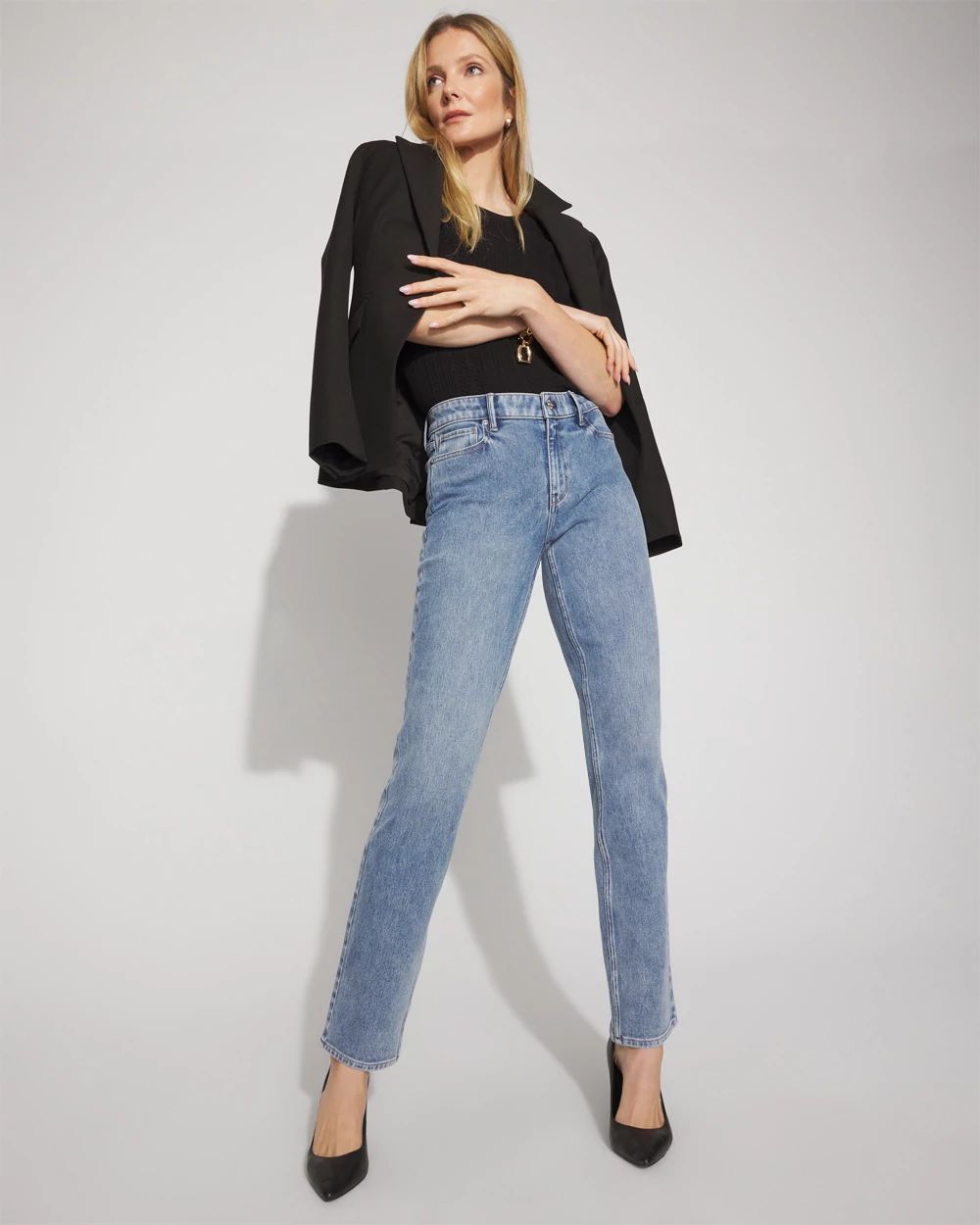 Mid-Rise Slim Jean