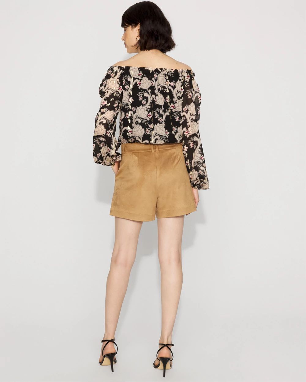 Faux Suede Short