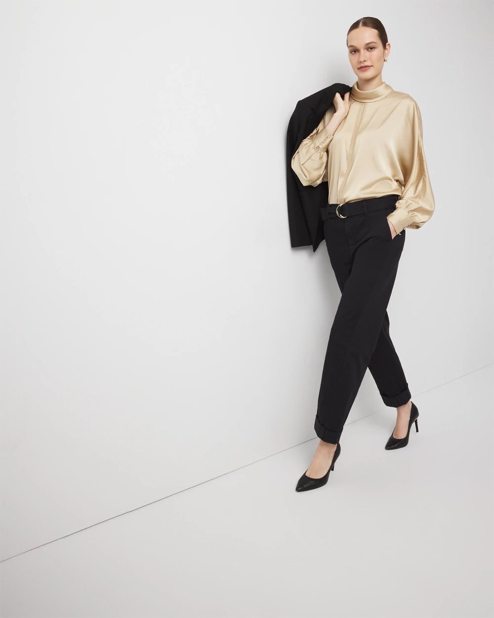 Pret High Rise Straight Ankle Pant