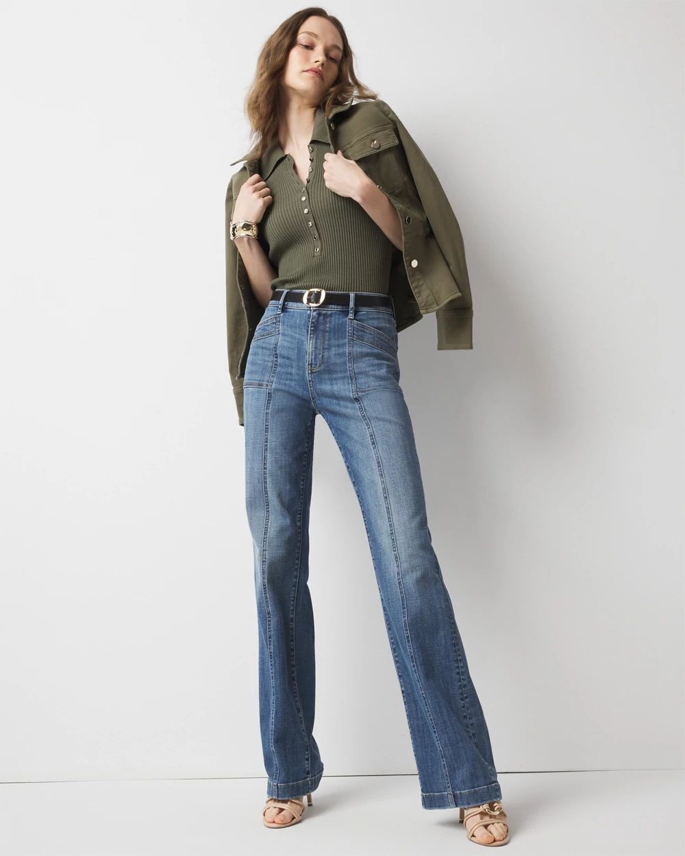 Henley Sweater Tank Top