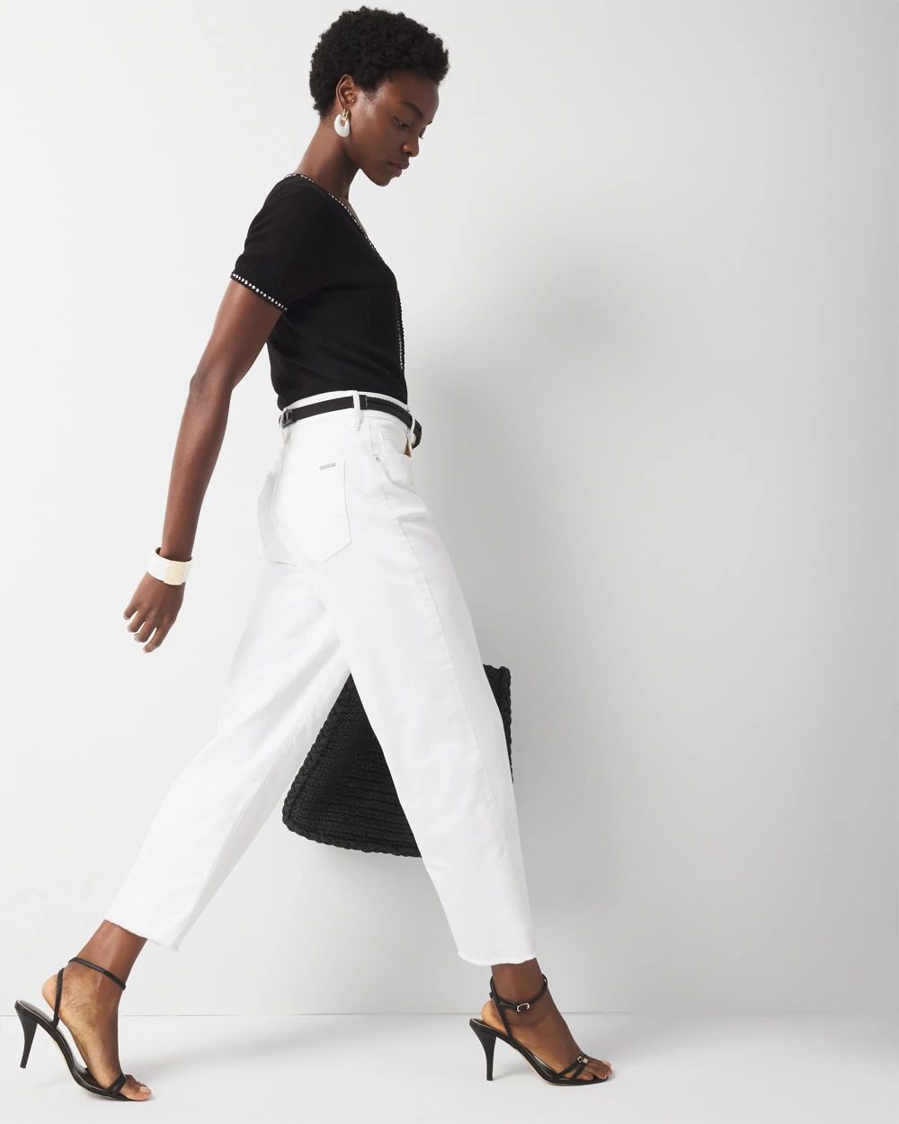 Extra High-Rise Barrel Jean