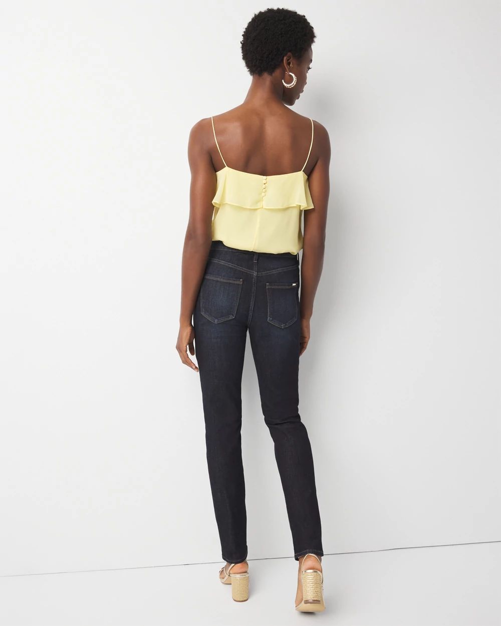 Petite High-Rise Slim Jeans