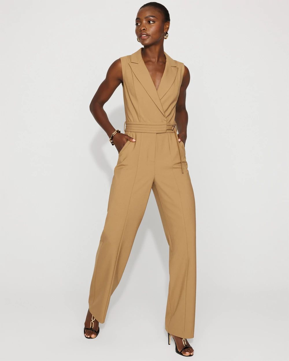 Tailored Blazer Jumpsuit
