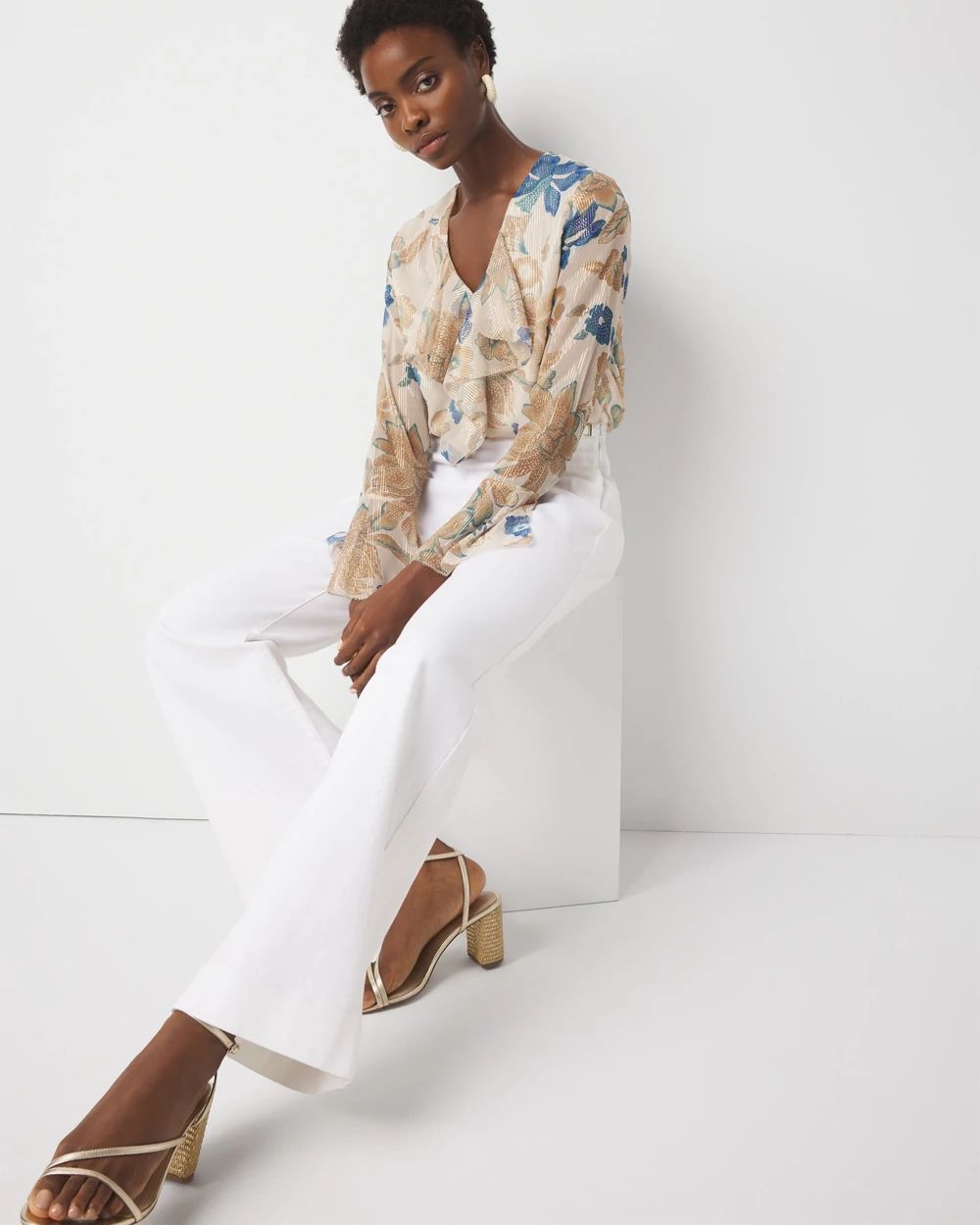 Romantic Ruffle Blouse