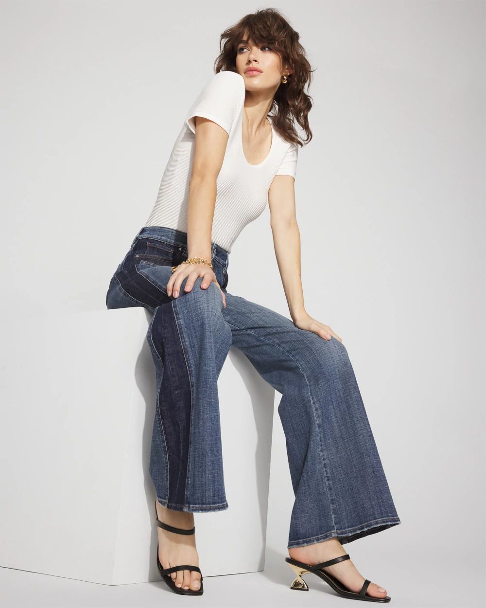 WHBM FORME™ Seamless Ribbed Tee