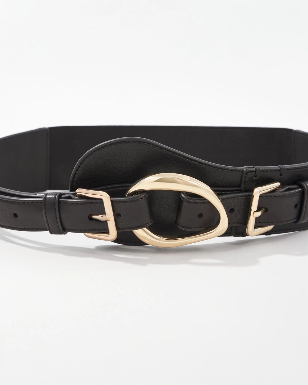 Double Buckle Stretch Belt