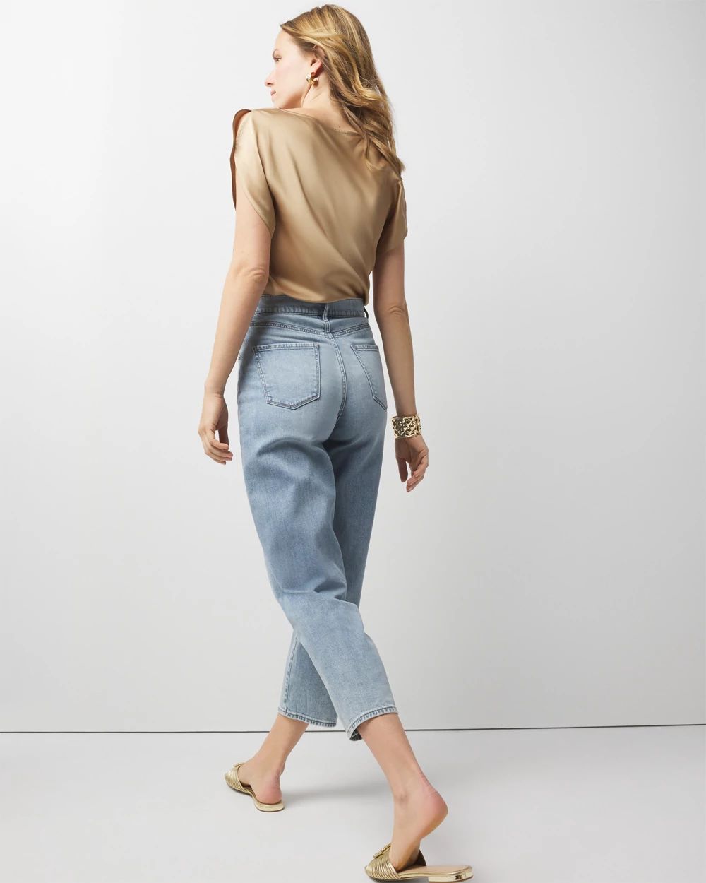 Extra High-Rise Barrel Jean