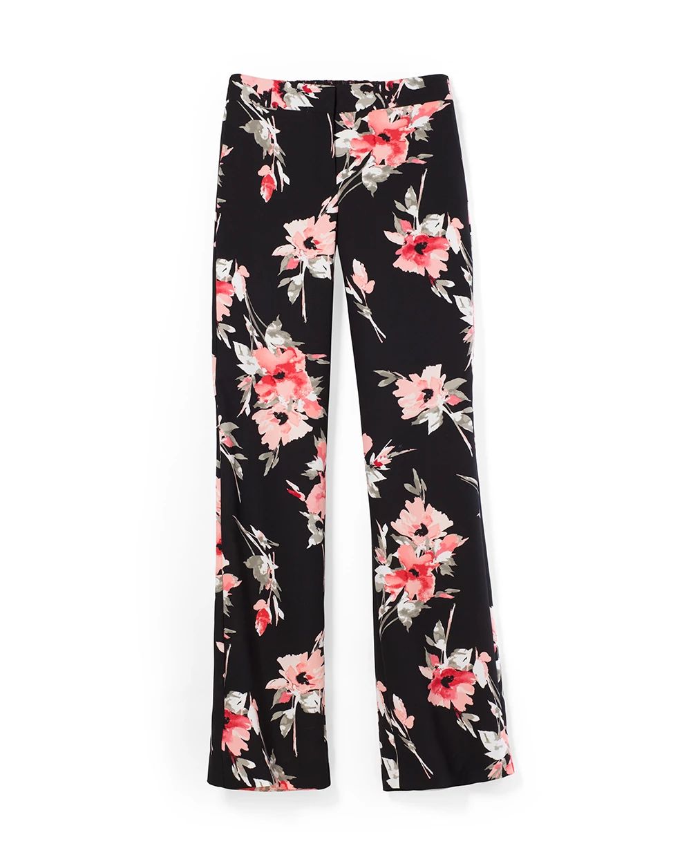 Floral Wide-Leg Pants