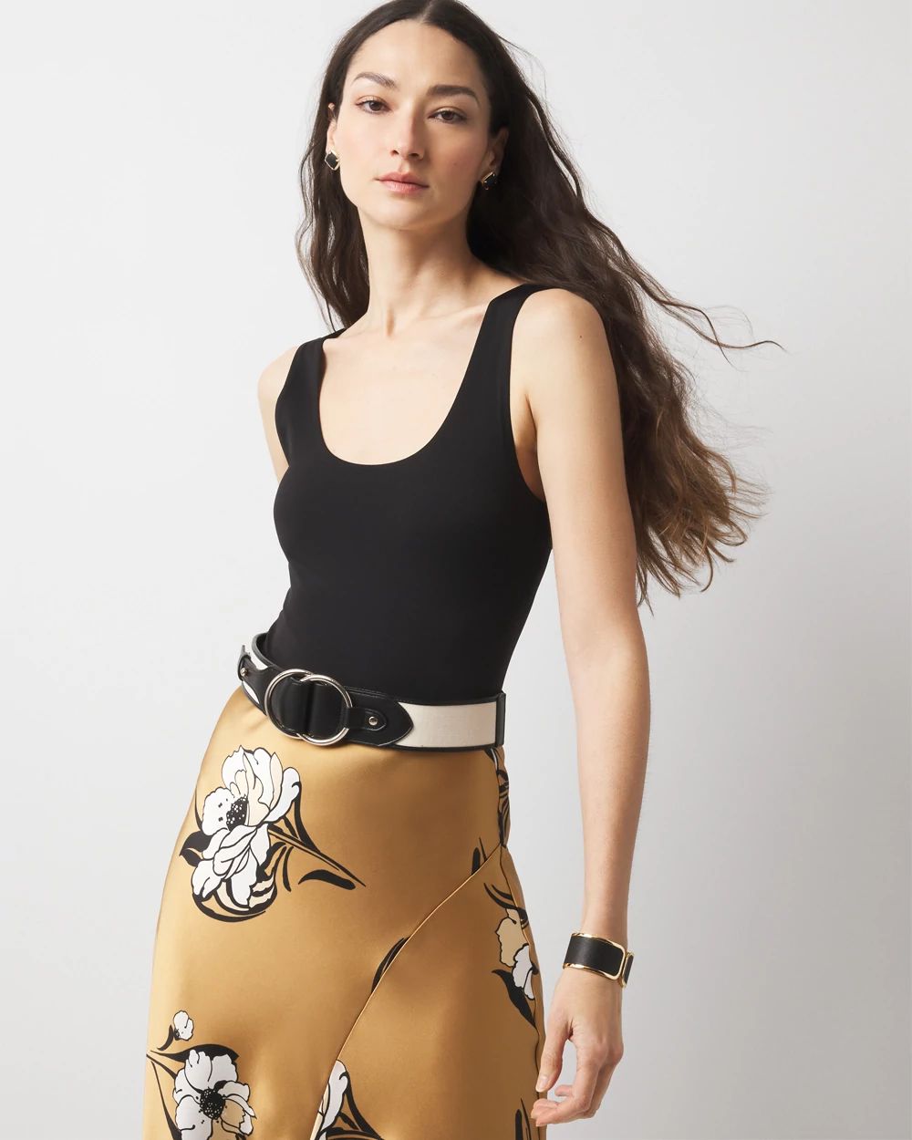 WHBMFORME™ All Ways Stretch Scoop Neck Bodysuit