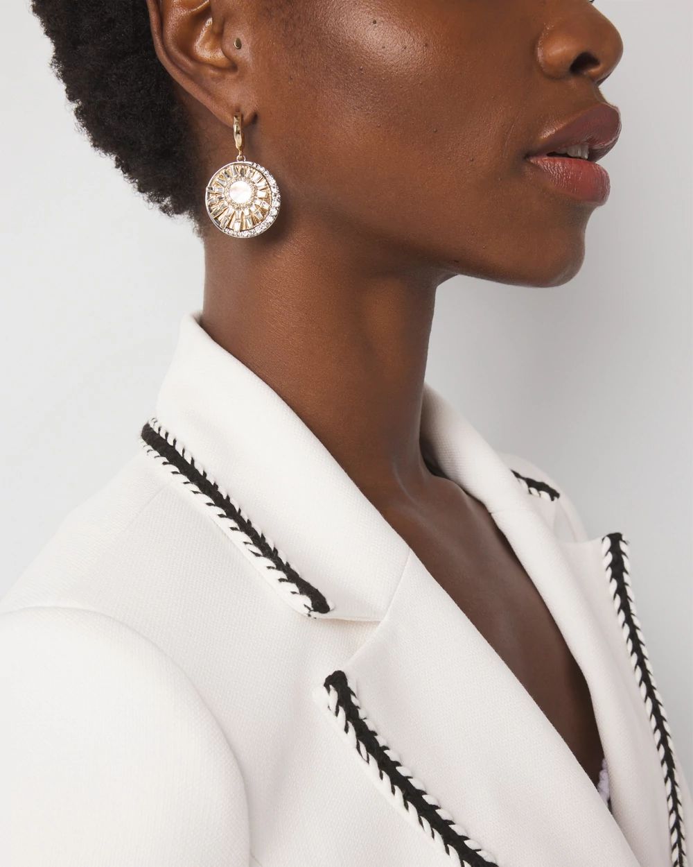 Braided Trim Cropped Jacket