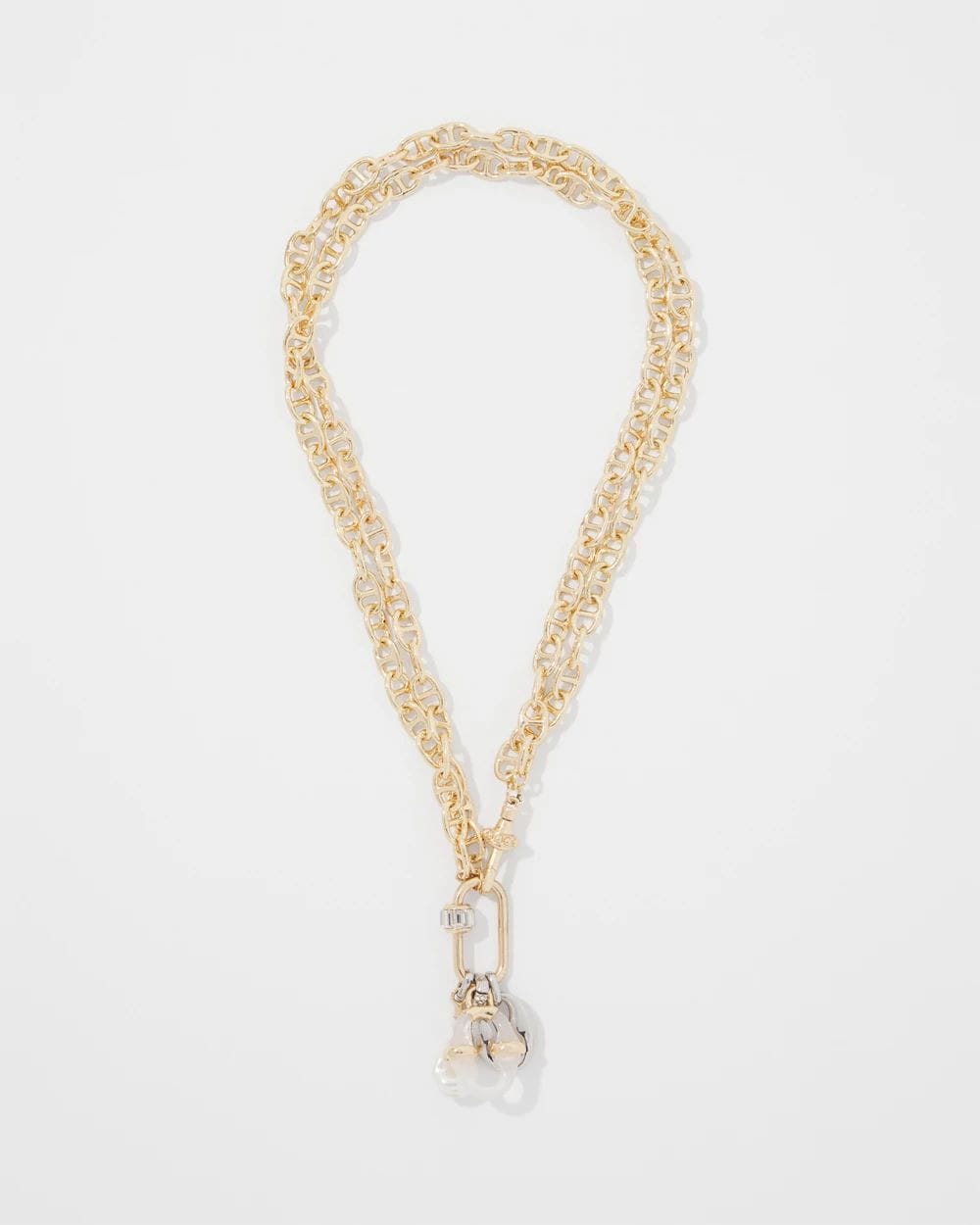 Convertible Mariner Links Charm Necklace