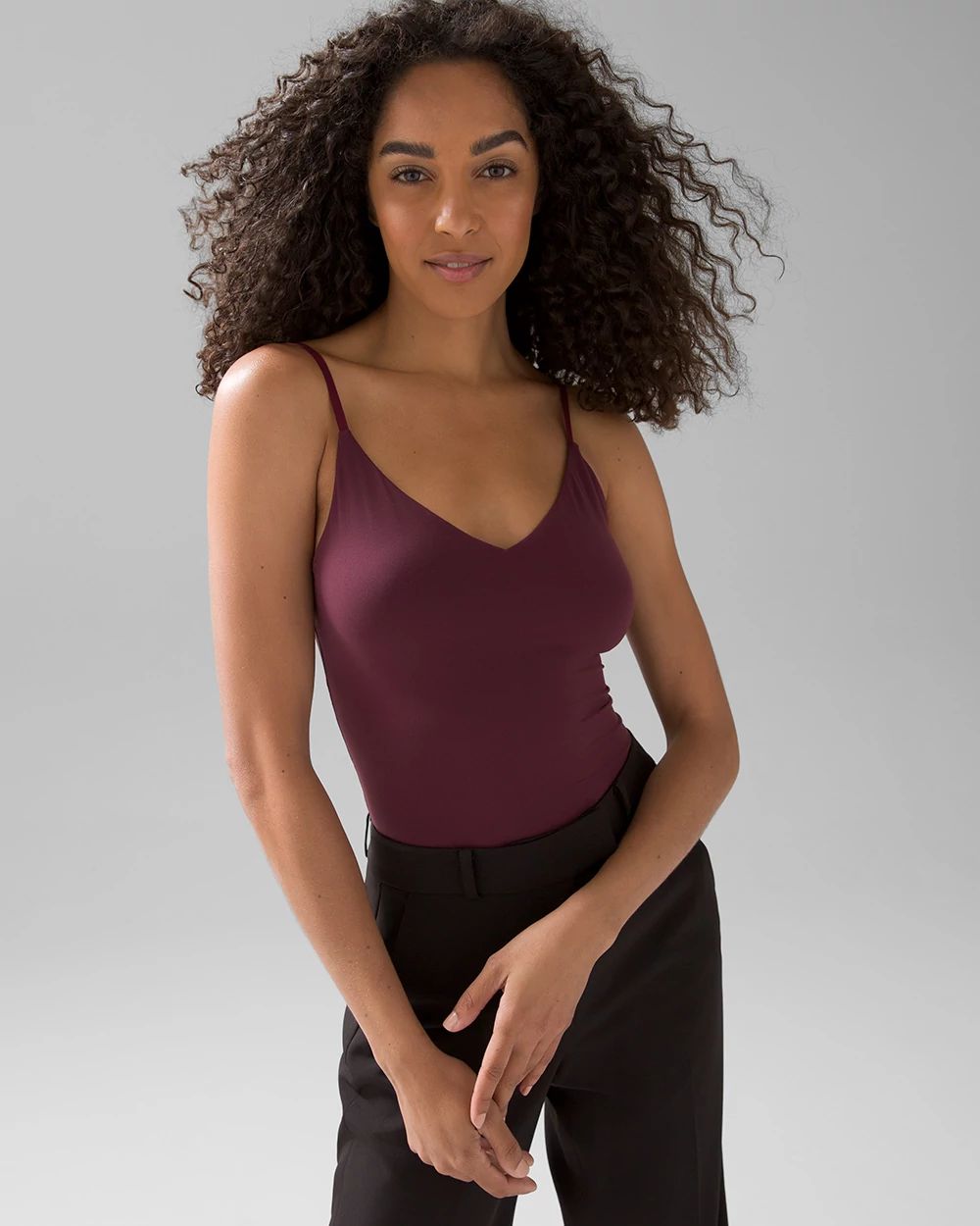 WHBM FORME™ All Ways Stretch V-Neck Cami