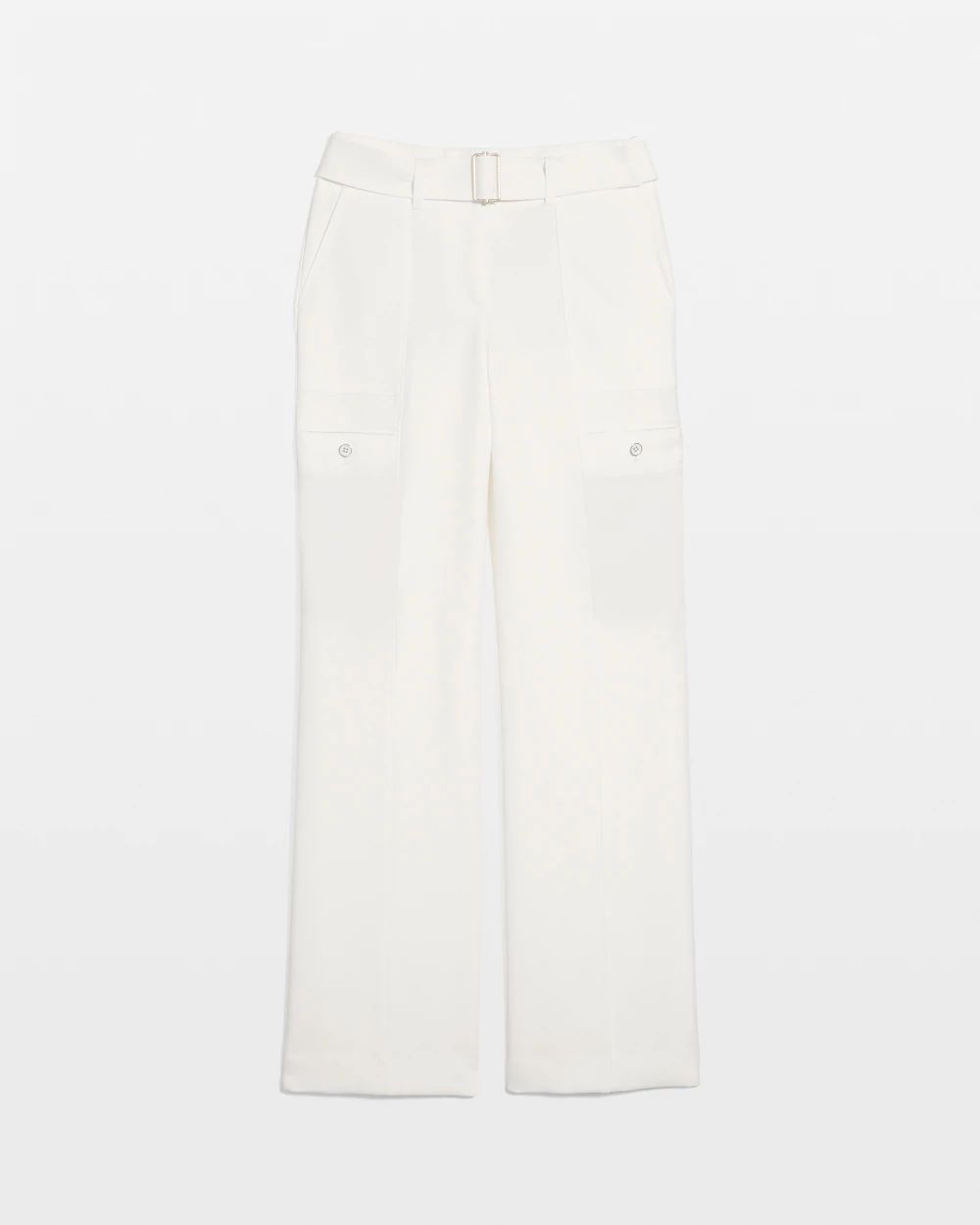 Belted Utility Wide Leg Pant