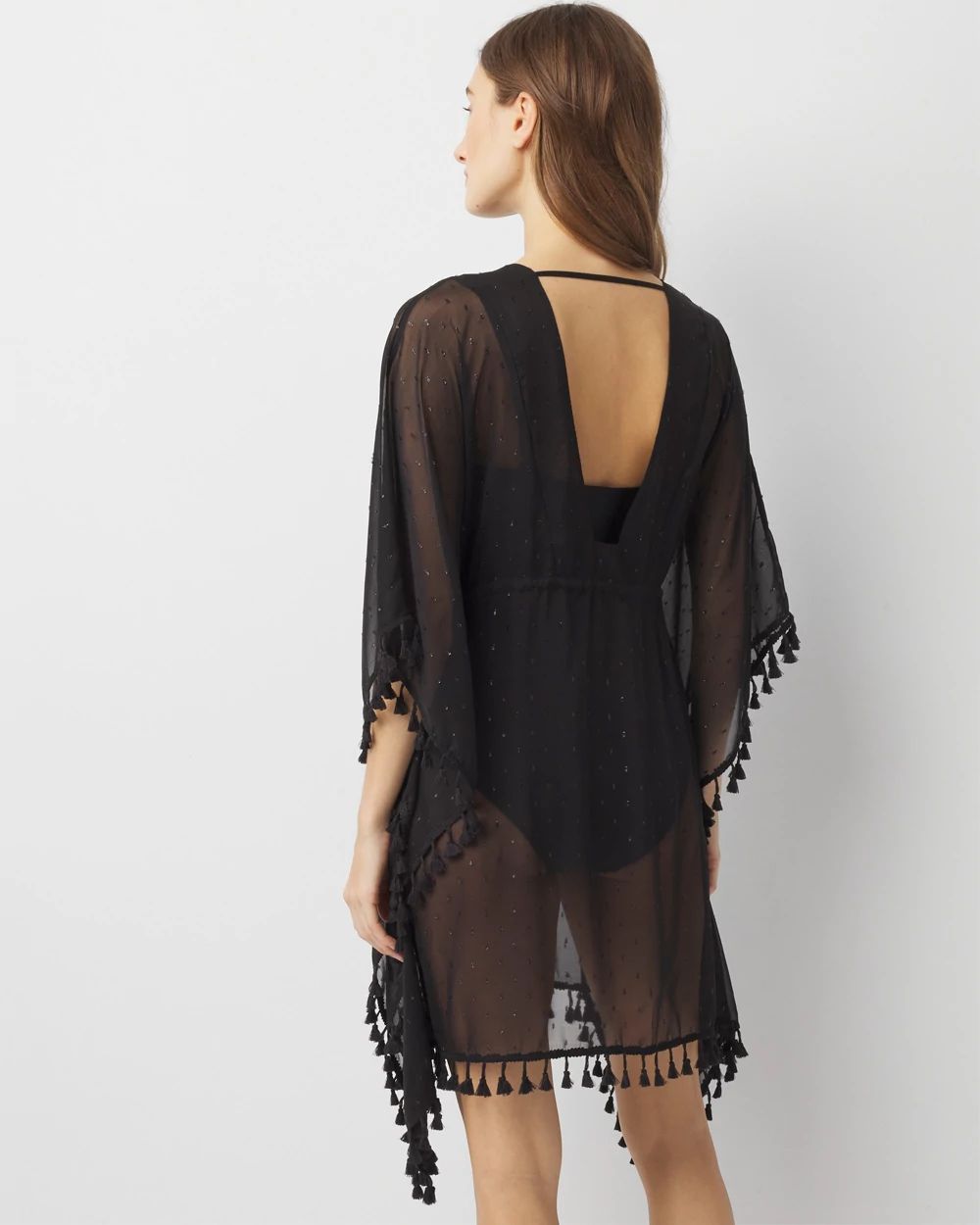 Tassel Trimmed Cover-Up