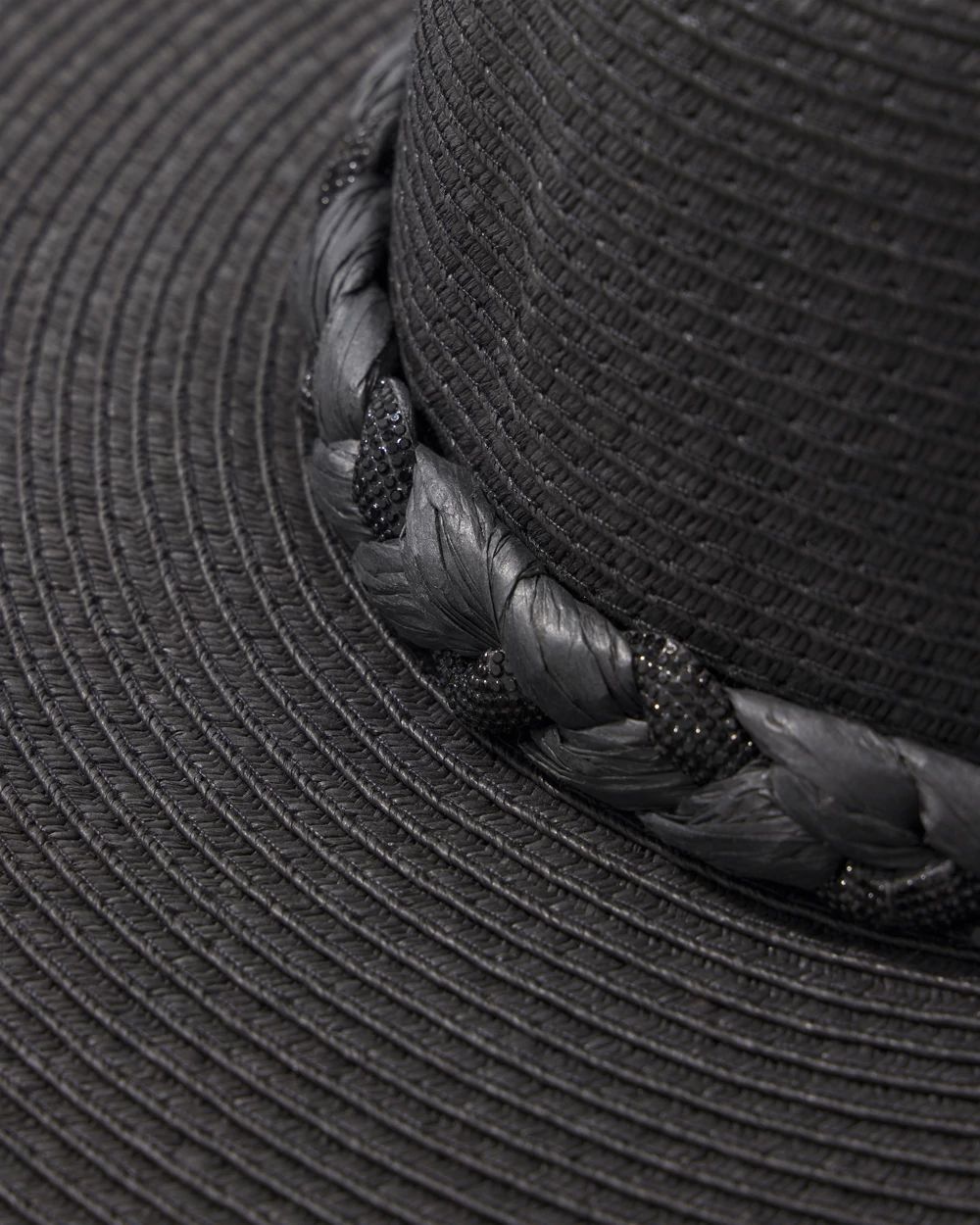 Braided Raffia Floppy Hat