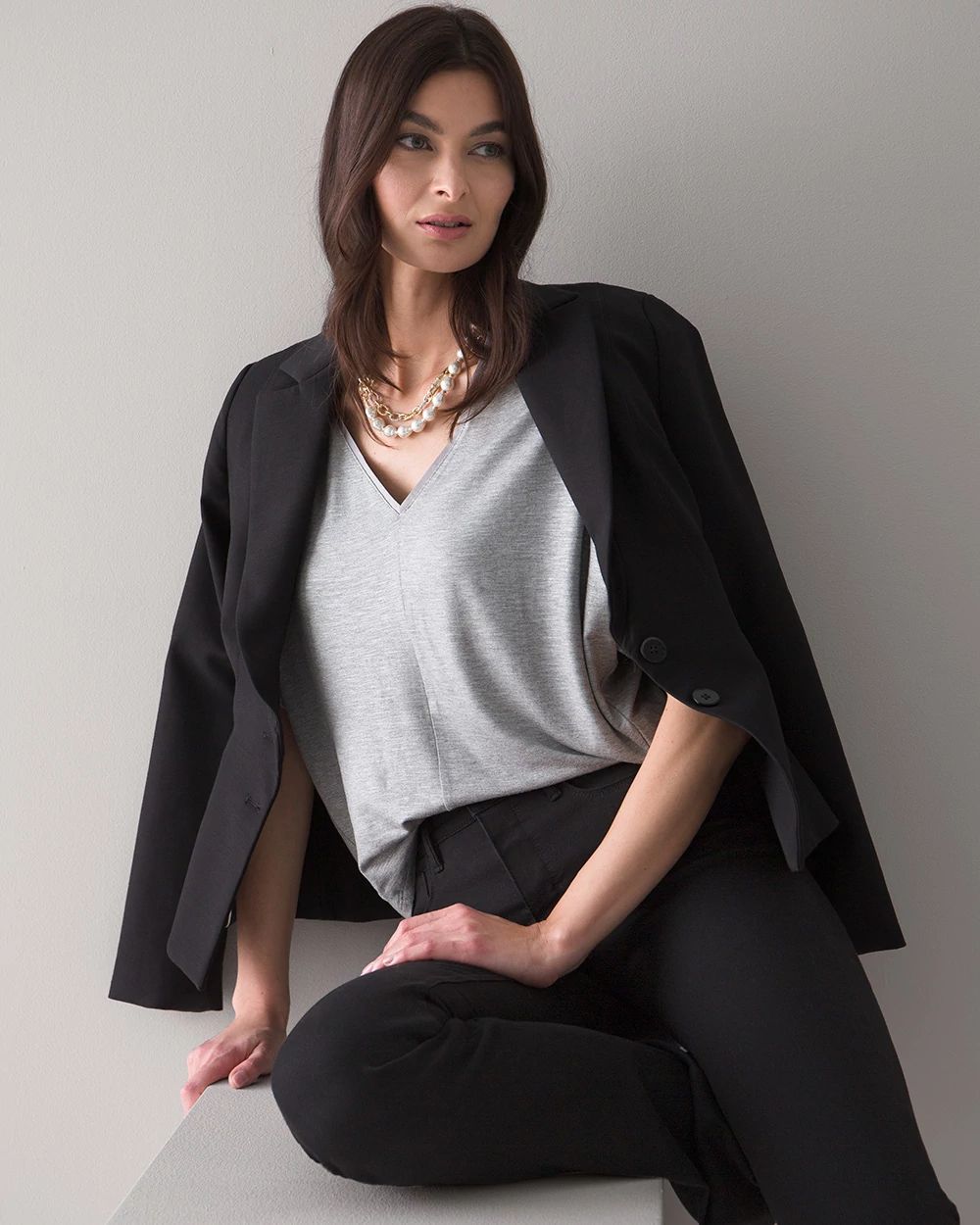 Petite Everyday Dolman Tee