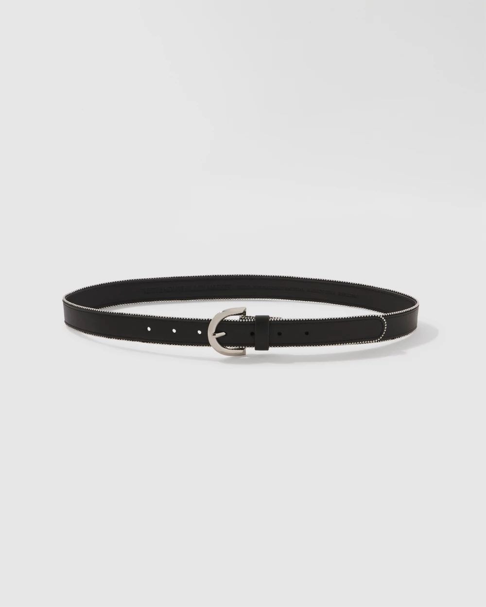 Ball Chain Trimmed Belt