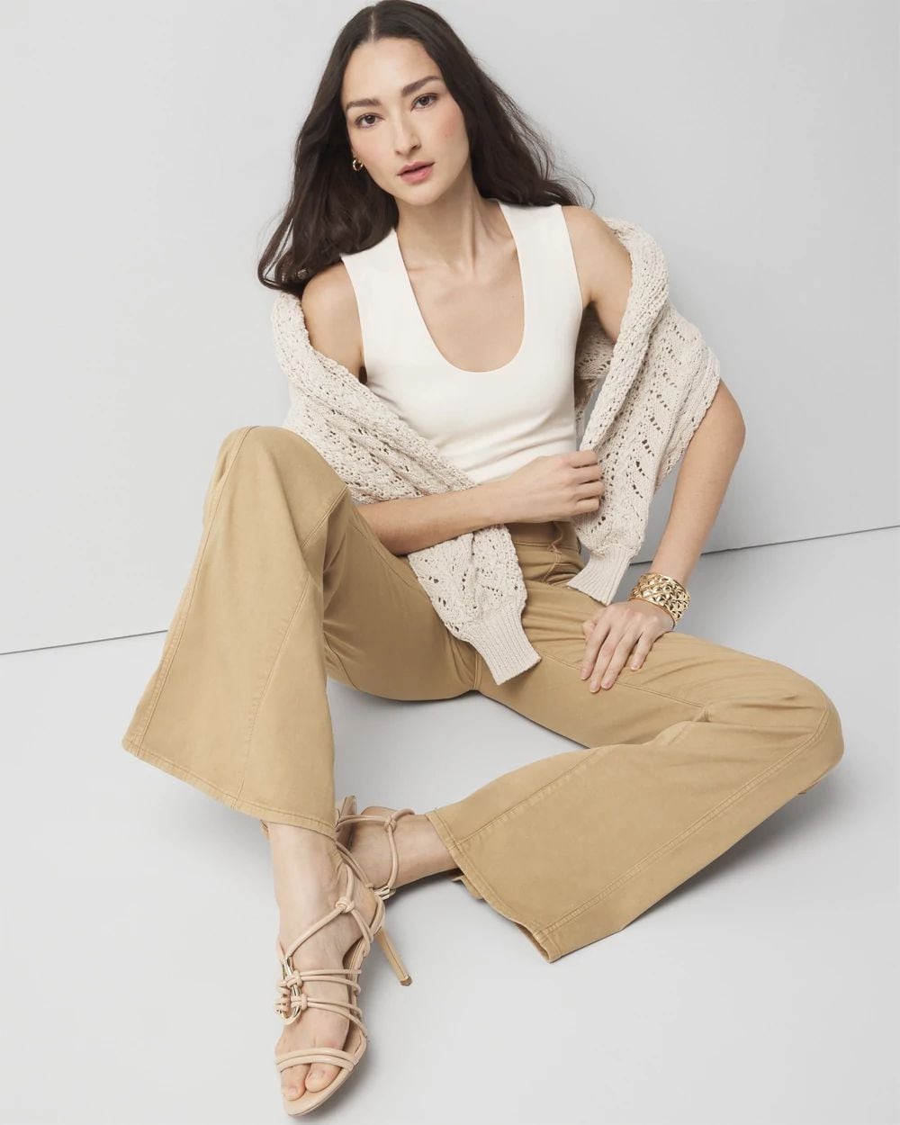 WHBMFORME™ All Ways Stretch Scoop Neck Shell