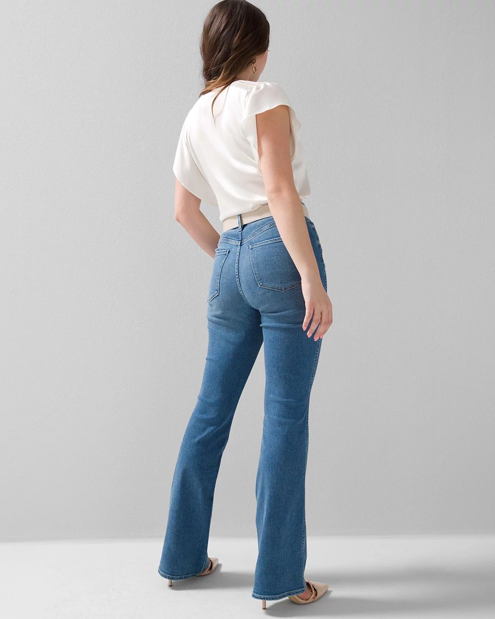 Curvy High-Rise Everyday Soft Denim™ Skinny Flare Jeans