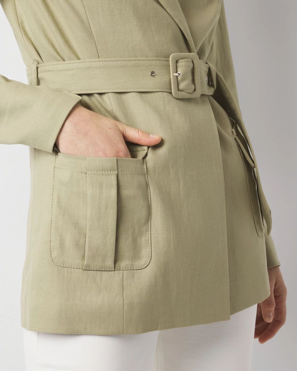 Belted Safari Jacket