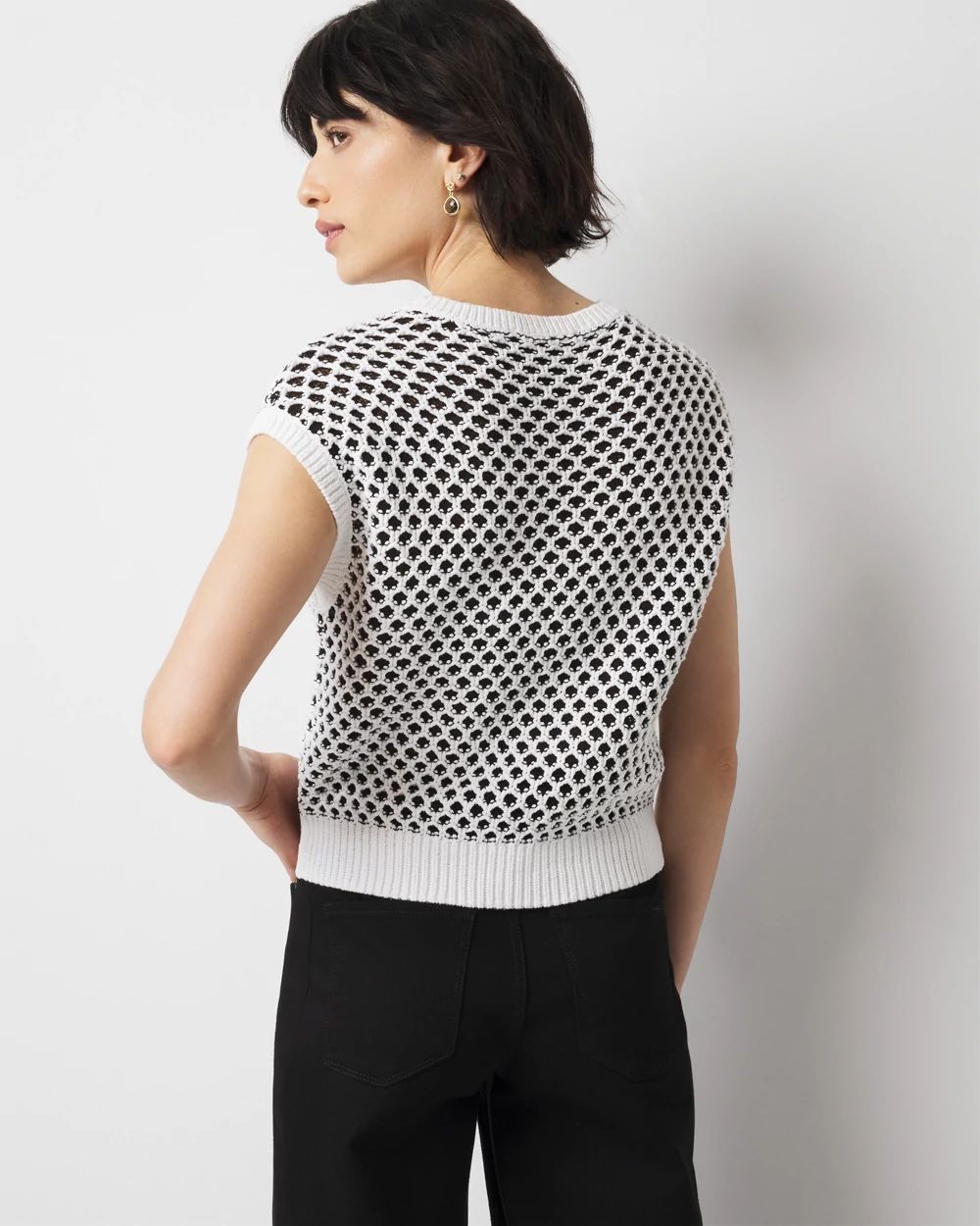 Novelty Textured Pullover Sweater