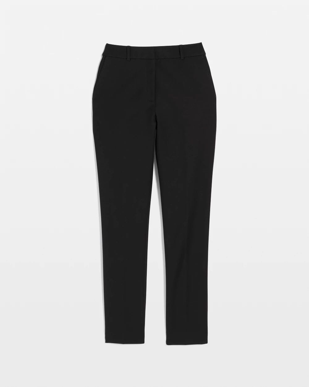 Mid-Rise Elle Slim Ankle Pant