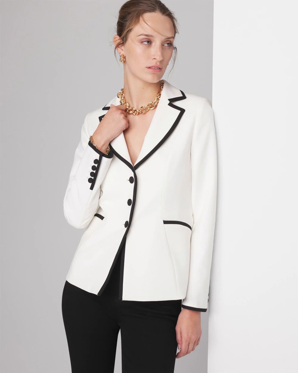 WHBM® 3-Button Signature Blazer