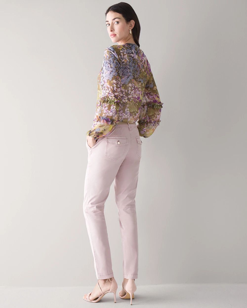 High-Rise Pret-A-Jet Slim Ankle Pants