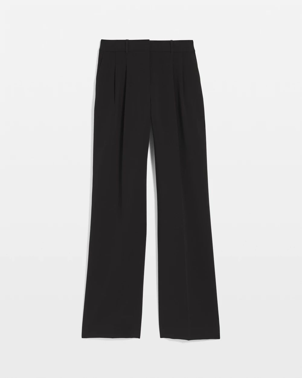 Pleated Wide Leg Pant