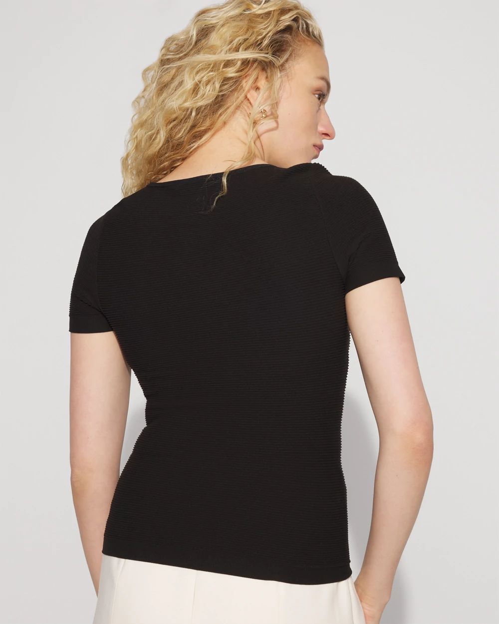 WHBM FORME™ Seamless Ribbed Tee